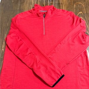 Men’s Red MSX 1/4 Zip Size Large